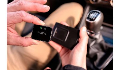 Saphe T startpakke inkl. 6 mdr. abonnement - Trafikalarm - Ny model