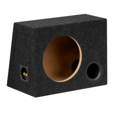 Subwoofer kabinet i MDF portet skr� 10