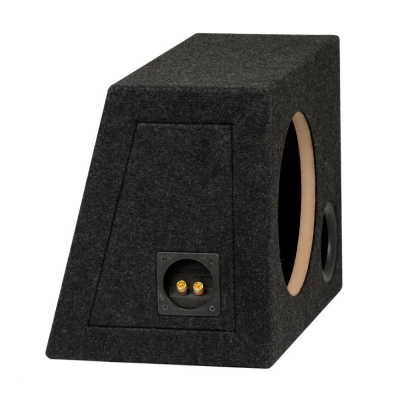 Subwoofer kabinet i MDF portet skr� 10