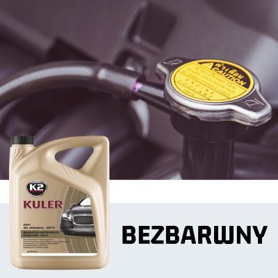 K2 K�lerv�ske -35 grader farvel�s 1L - Til alle biler ogs� aluminiumsmotor f�rdigblandet