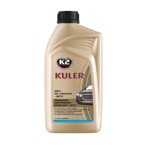 K2 K�lerv�ske long life bl� -35 grader 1 L f�rdigblandet - Til alle biler ogs� aluminiumsmotor