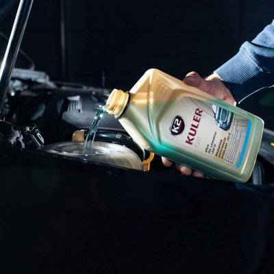 K2 K�lerv�ske long life bl� -35 grader 1 L f�rdigblandet - Til alle biler ogs� aluminiumsmotor