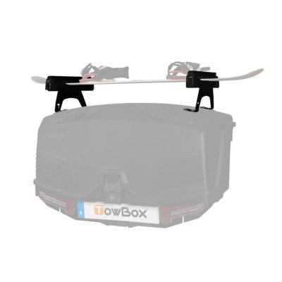 SKIHOLDER F/TOWBOX ALPHA - 4 par ski eller 2 snowboards