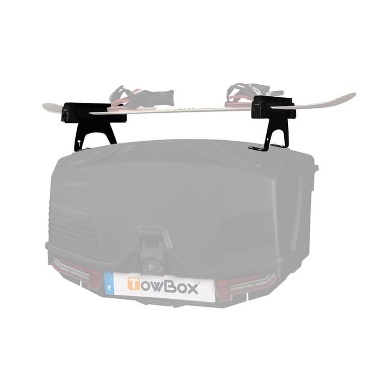 SKIHOLDER F/TOWBOX ALPHA - 4 par ski eller 2 snowboards