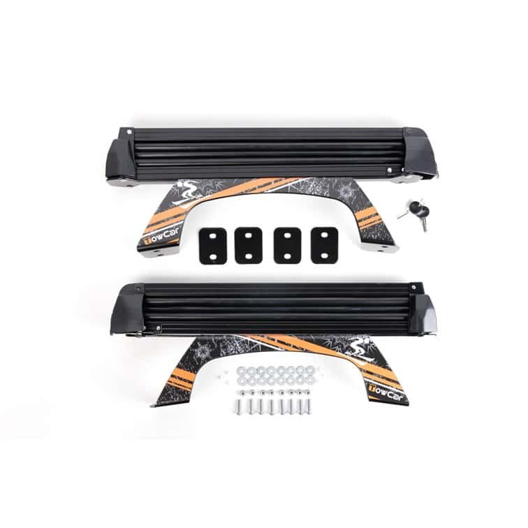 SKIHOLDER F/TOWBOX ALPHA - 4 par ski eller 2 snowboards