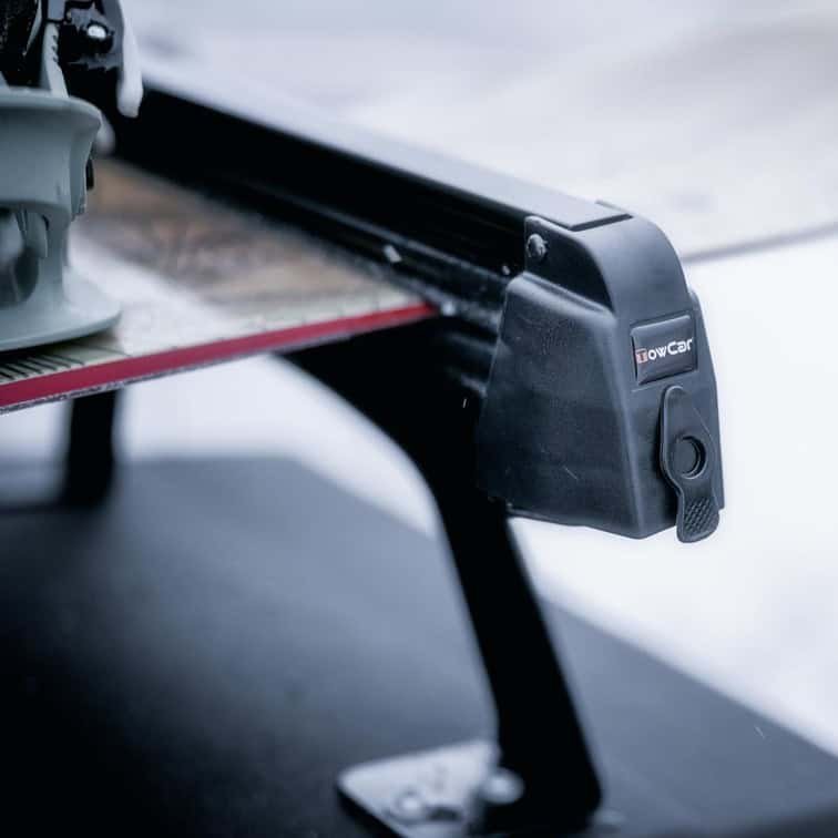 SKIHOLDER F/TOWBOX ALPHA - 4 par ski eller 2 snowboards