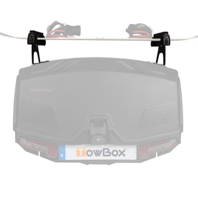 SKIHOLDER F/TOWBOX ALPHA - 4 par ski eller 2 snowboards