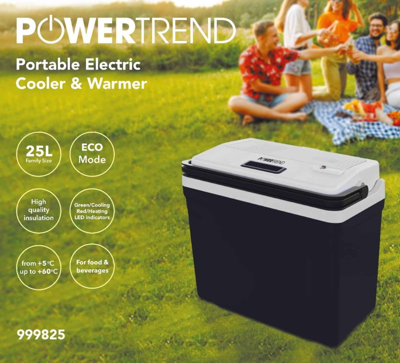 POWERTREND 12V/230V KLEBOKS 25 LITER