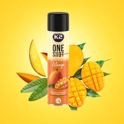 K2 One shot mango lugtfjerner med duft 600 ml