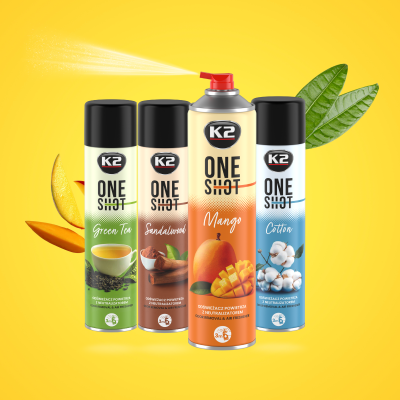 K2 One shot mango lugtfjerner med duft 600 ml