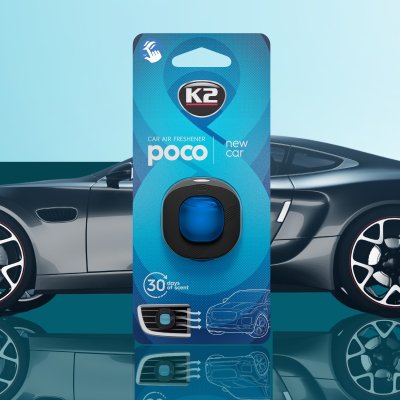 K2 Poco new car dufter til ventilationen