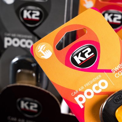 K2 Poco sweet candy dufter til ventilationen
