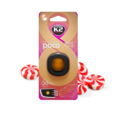 K2 Poco sweet candy dufter til ventilationen