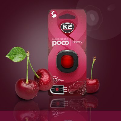 K2 Poco cherry dufter til ventilationen