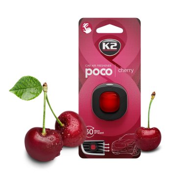 K2 Poco cherry dufter til ventilationen