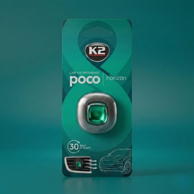 K2 Poco horizon dufter til ventilationen