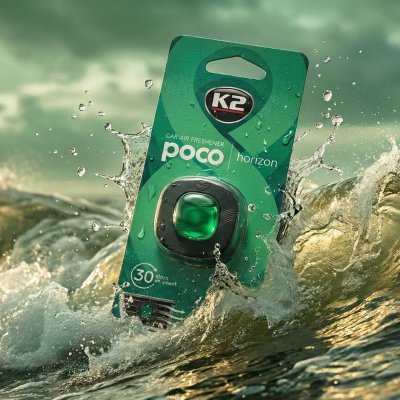 K2 Poco horizon dufter til ventilationen