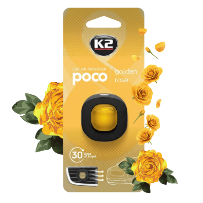 K2 Poco gyldne rose dufter til ventilationen
