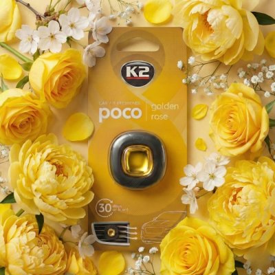 K2 Poco gyldne rose dufter til ventilationen