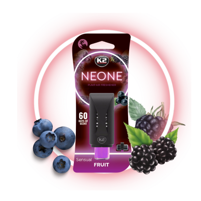 K2 Neone sensual fruit dufter til ventilationen med pumpe
