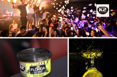 K2 Florida scent funky lemon friskduft p� d�se