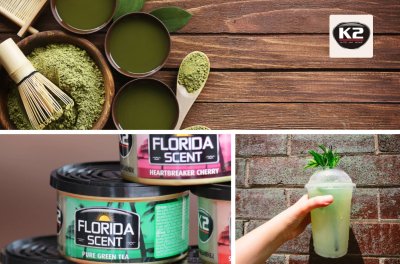 K2 Florida scent pure green tea friskduft p� d�se
