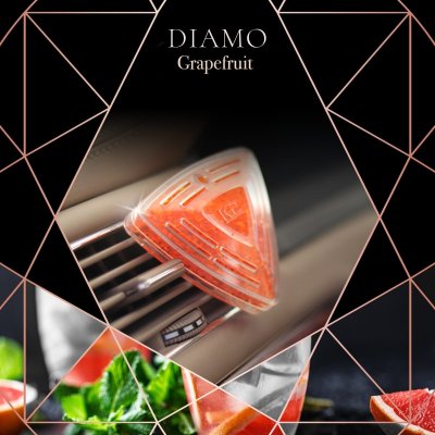 K2 Diamo grapefruit friskduft til ventilation eller oph�ng