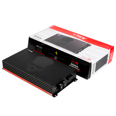 Vibe POWERBOX3000.1D NY Mono forst�rker 6000 watt i 1 ohm