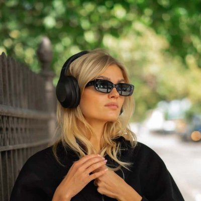 SOUNDLIVING WAVE BLACK HEADSET