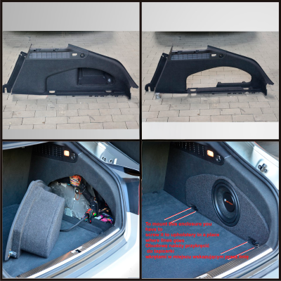 Subwoofer kabinet til 10