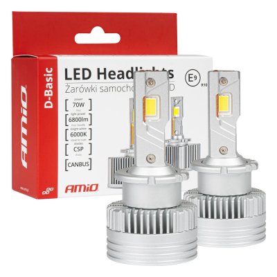 LED Forlygter D-Basic Serie D4S/D4R AMiO-03629