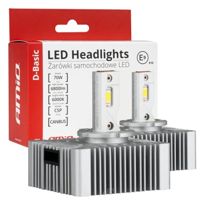 LED Hovedlygter D-Basic Serie D5S AMiO-03630
