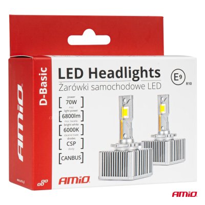 LED Hovedlygter D-Basic Serie D5S AMiO-03630