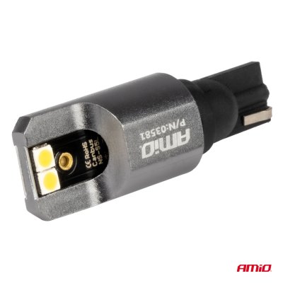 LED CANBUS PRO serie T15 W16W 4x3030 SMD Hvid 12/24V FULL CANBUS AMIO-03581