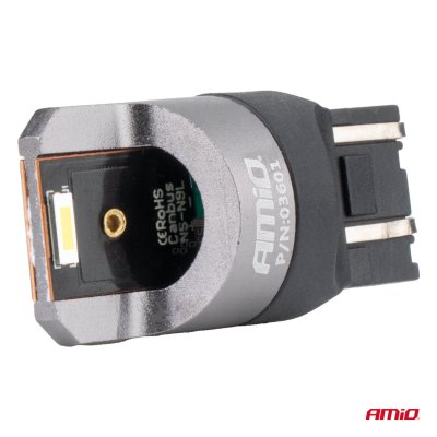 LED CANBUS PRO series W21/5W 2x1860 SMD Hvid 12V 24V AMIO-03601