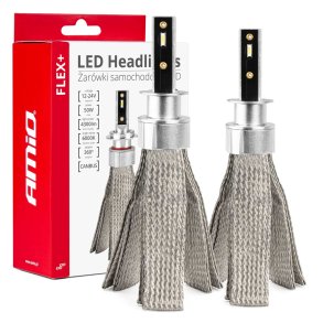 LED Forlygter FLEX+ Serie H1 canbus 6000K 12-24V AMIO-03655
