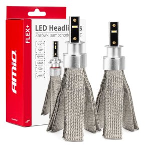 LED Forlygter FLEX+ Serie H3 canbus 6000K 12-24V AMIO-03656