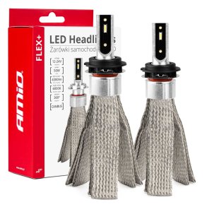 LED Forlygter FLEX+ Series H7-6 canbus 6000K 12-24V AMIO-03662