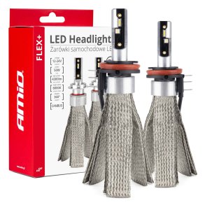 LED bilpærer FLEX+ H15 6000K serie 12V 24V Canbus AMIO-03666