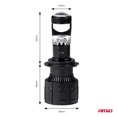 LED Forlygter H7 PL Linse Serie AMiO-03668