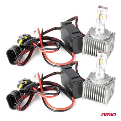 LED Headlights X AllinOne Series D1S D3S D8S canbus 6000K AMIO-03669