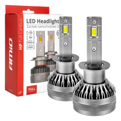LED Forlygter HP Serie H1 12-24V 6500K AMIO-03671
