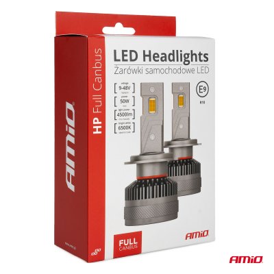 LED Forlygter HP Serie H1 12-24V 6500K AMIO-03671