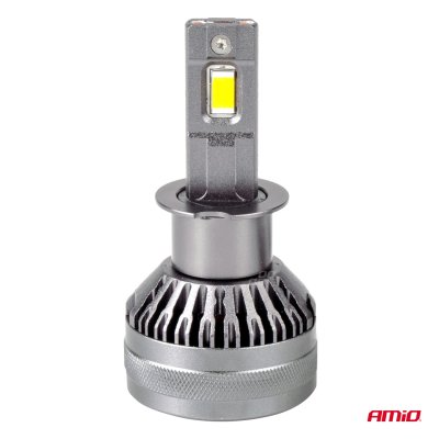 LED Forlygter HP Serie H3 12-24V 6500k AMIO-03672