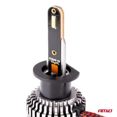 LED Forlygter K3 Serien H1 12V 6000K canbus AMIO-03680