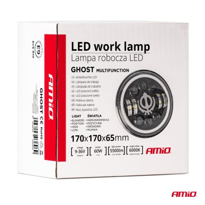 Arbejdslampe Multifunktion 9-36V 60W AMIO-03696