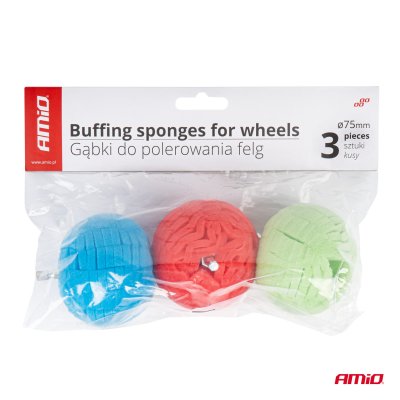 Poleringssvampe til hjul AMIO-03702