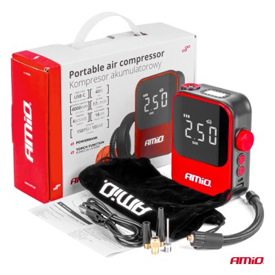 Trådløs luftkompressor AMIO-03690