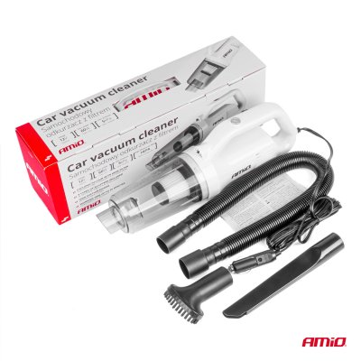 Bil støvsuger 12V 60W HEPA 5kPa AMIO-03691