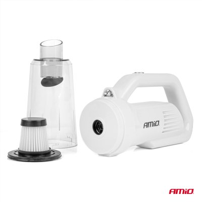 Bil støvsuger 12V 60W HEPA 5kPa AMIO-03691